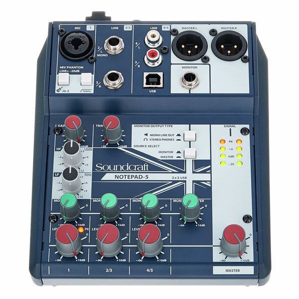 Soundcraft Notepad 5