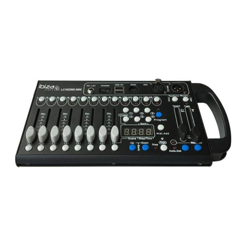 Programador DMX para iluminación